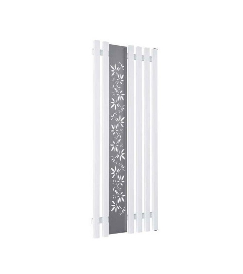 Radiateur eau chaude FLOWER blanc mat en plusieurs dimensions