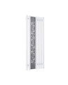 Radiateur eau chaude FLOWER blanc mat en plusieurs dimensions