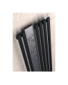 Radiateur eau chaude FLOWER noir mat en plusieurs dimensions
