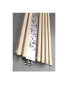 Radiateur eau chaude FLOWER quartz en plusieurs dimensions