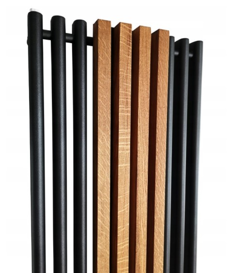 Radiateur eau chaude Dragon 840 W noir