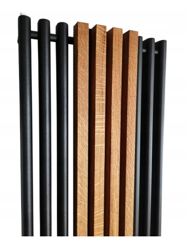 Radiateur eau chaude Dragon 840 W noir