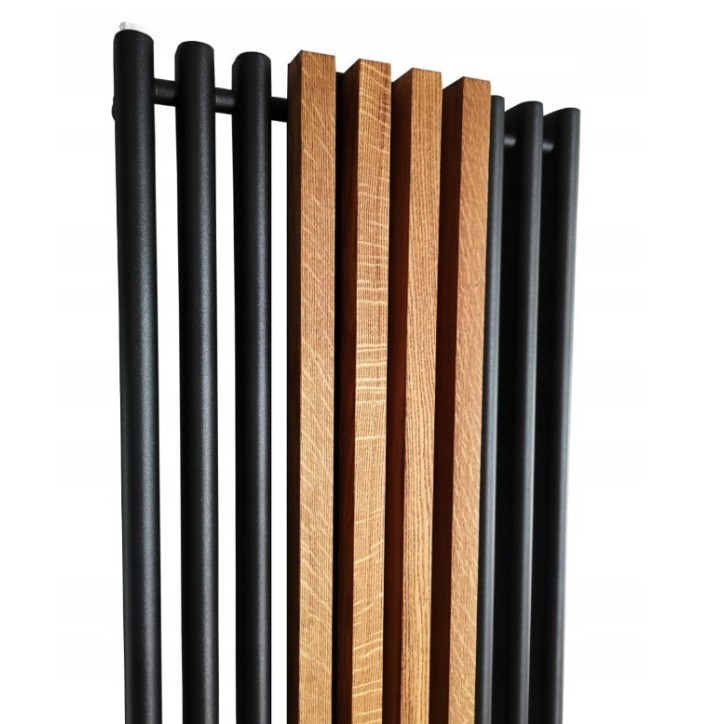 Radiateur eau chaude Dragon 840 W noir