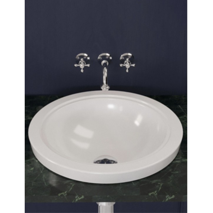 Vasque à poser ronde NEOCLÁSSICA blanc Vasque à poser ronde NEOCLÁSSICA blanc