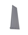 Radiateur suspendu BELLO 120 x 45 cm 737 W en plusieurs couleurs