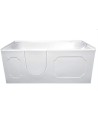 Baignoire à porte KASTRAKI 151x75x61 cm droit ou gauche