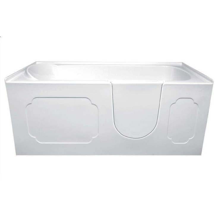 Baignoire à porte KASTRAKI 151x75x61 cm droit ou gauche