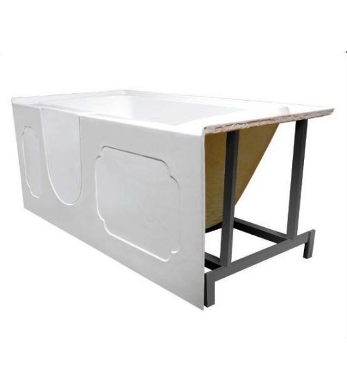 Baignoire à porte KASTRAKI 151x75x61 cm droit ou gauche