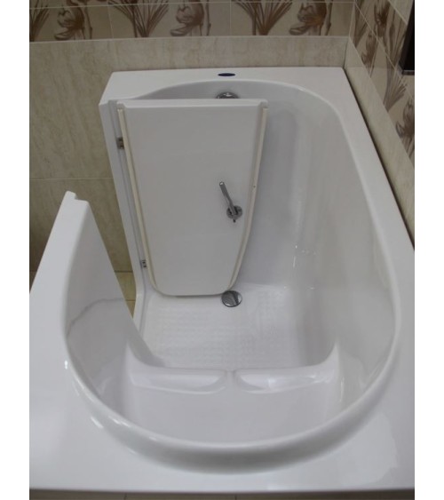 Baignoire à porte EUGENIE 115x68x90 cm