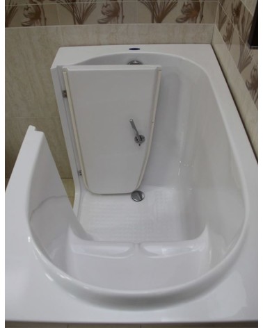 Baignoire à porte EUGENIE 115x68x90 cm