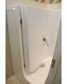 Baignoire à porte EUGENIE 115x68x90 cm