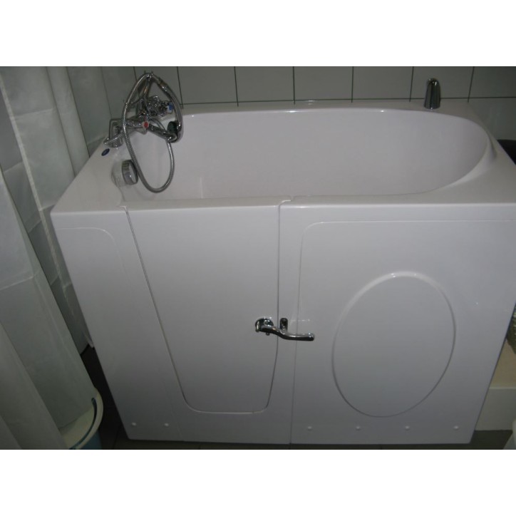 Baignoire à porte EUGENIE 115x68x90 cm