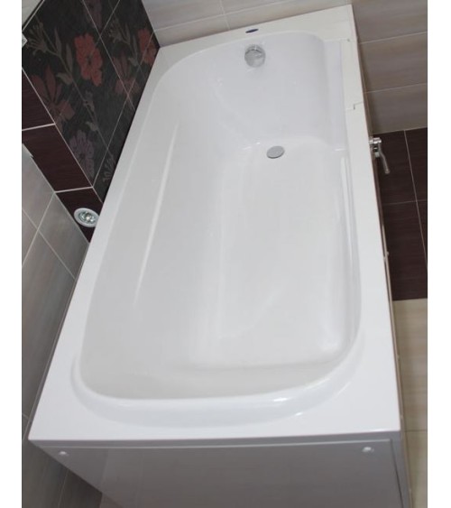 Baignoire à porte EULALIE 140/150/160 x76x60 cm