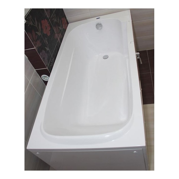 Baignoire à porte EULALIE 140/150/160 x76x60 cm