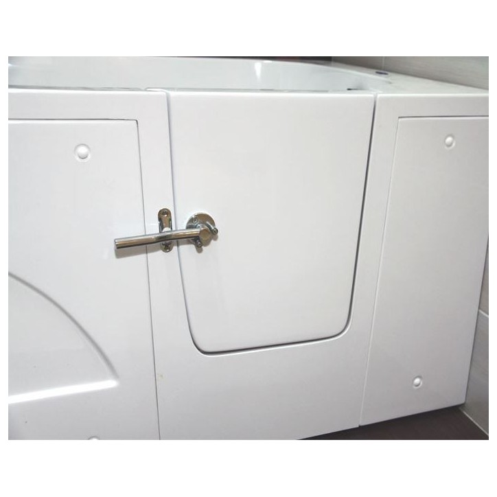 Baignoire à porte EULALIE 140/150/160 x76x60 cm