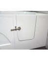 Baignoire à porte EULALIE 140/150/160 x76x60 cm