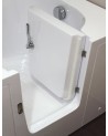 Baignoire à porte EULALIE 140/150/160 x76x60 cm