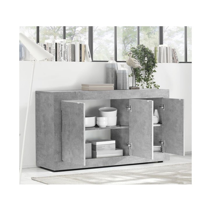 Buffet BASIC finition béton 160 cm Buffet BASIC finition béton 160 cm
