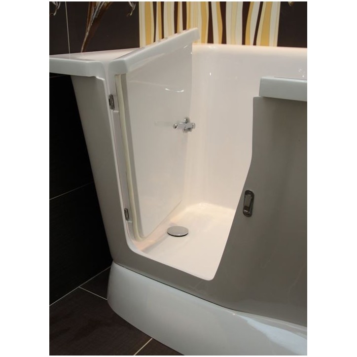 Baignoire à porte îlot AMELIE 160x75x70 cm Baignoire à porte îlot AMELIE 160x75x70 cm