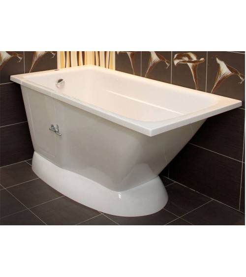 Baignoire à porte îlot AMELIE 160x75x70 cm