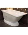 Baignoire à porte îlot AMELIE 160x75x70 cm