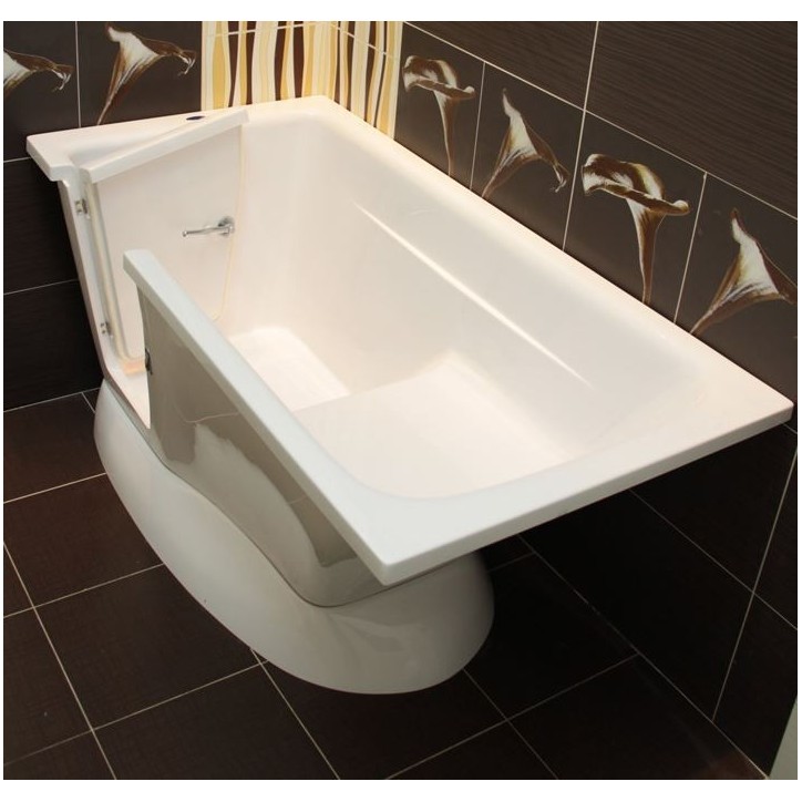 Baignoire à porte îlot AMELIE 160x75x70 cm Baignoire à porte îlot AMELIE 160x75x70 cm