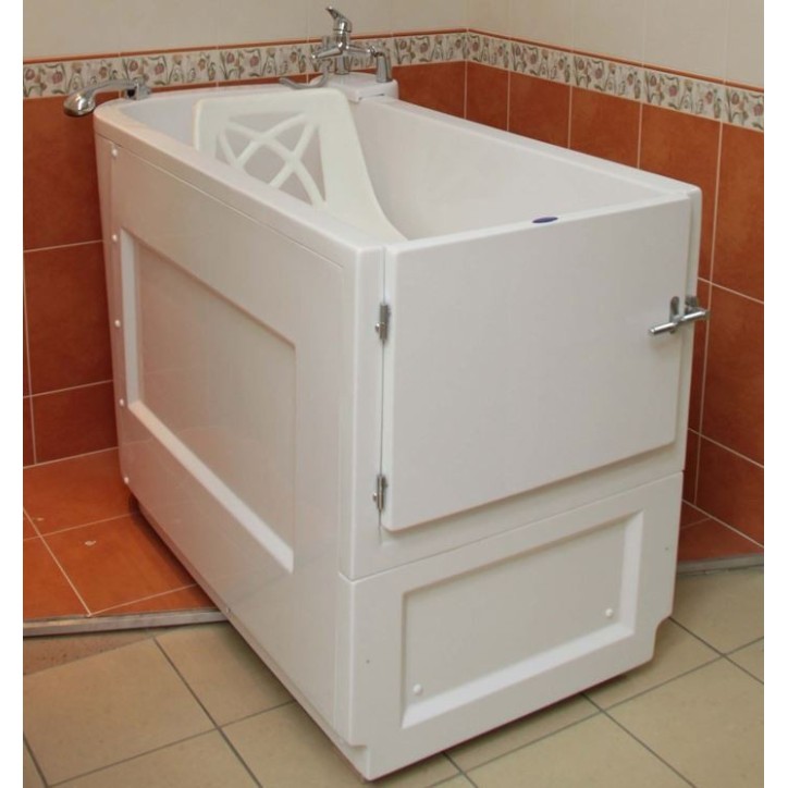 Baignoire à porte ROSALIE 130x68x90 cm