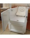 Baignoire à porte ROSALIE 130x68x90 cm