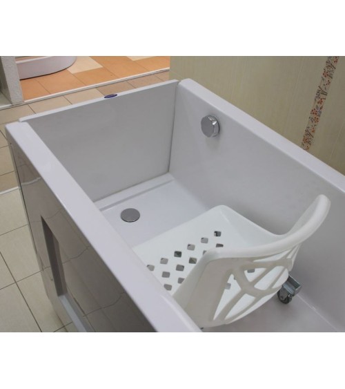 Baignoire à porte ROSALIE 130x68x90 cm