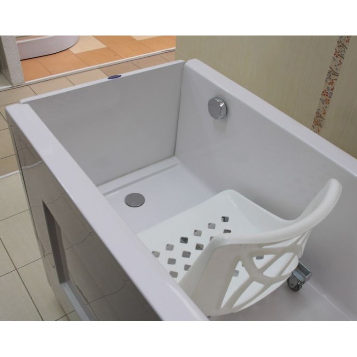 Baignoire à porte ROSALIE 130x68x90 cm