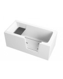 Baignoire à porte AVOLIA 140 CM droite