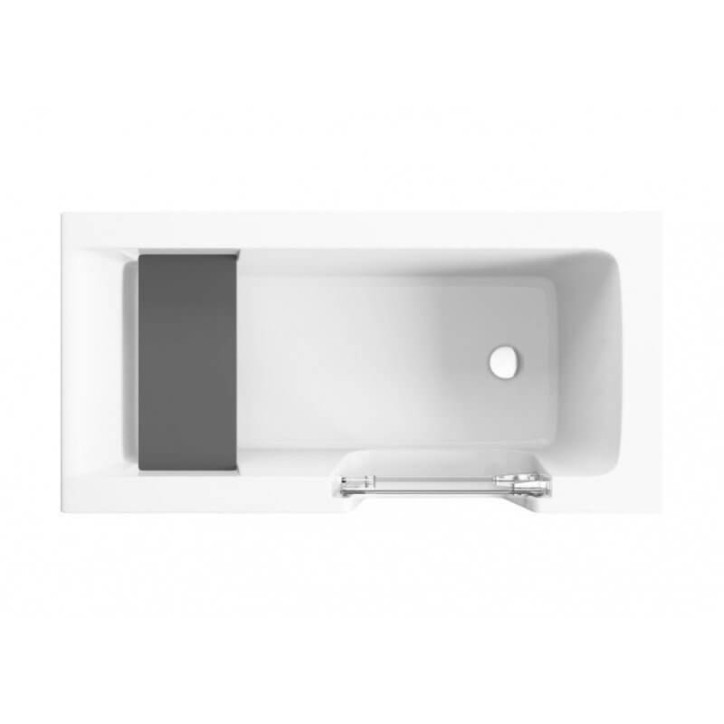 Baignoire à porte AVOLIA 140 CM droite