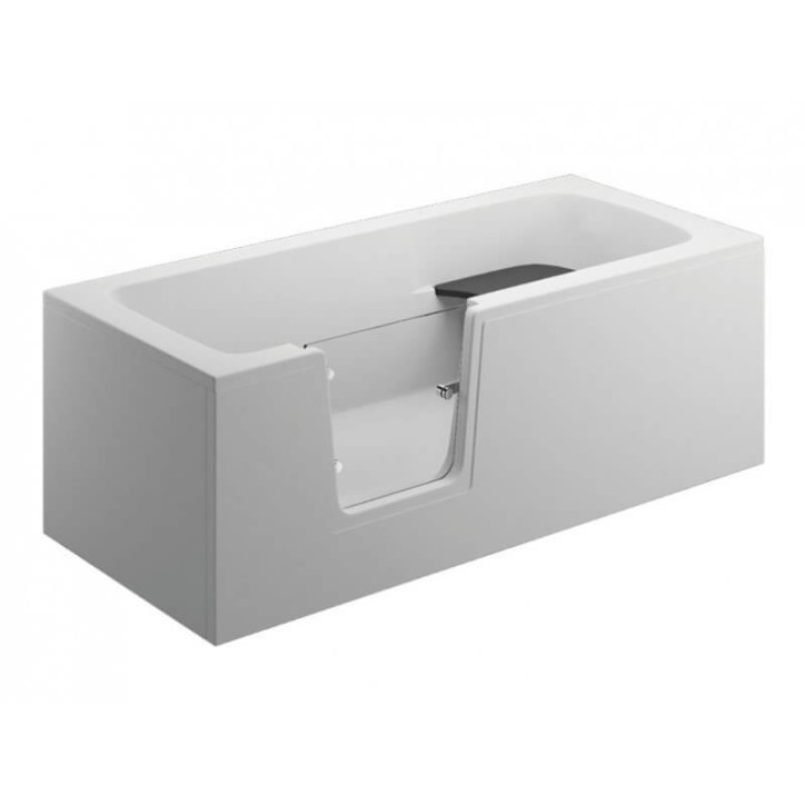 Baignoire à porte ADELAIDE II 160/170/180x75/80x54 cm