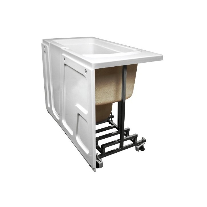 Baignoire à porte AZALAS 129.54*66.04 cm