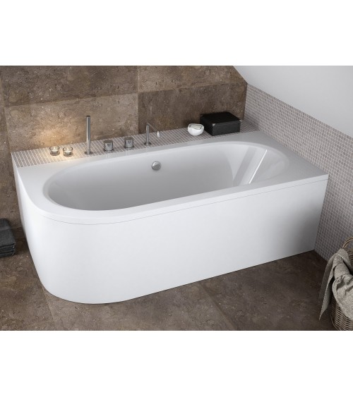 Baignoire HILIO DROITE avec tablier 150/160/170/180