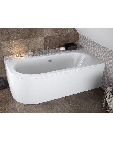Baignoire HILIO DROITE avec tablier 150/160/170/180