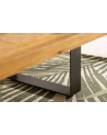 Table basse IRON CRAFT en bois de manguier de 100 cm