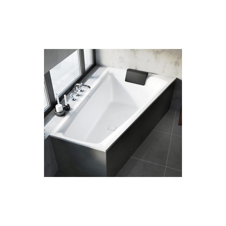 Baignoire d'angle WONNY 170x110 cm, gauche