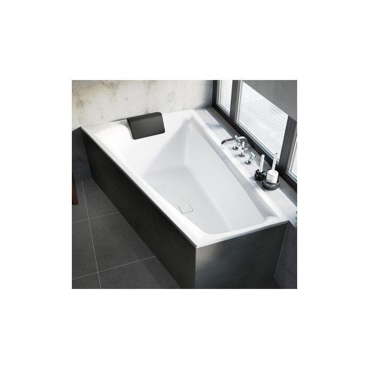 Baignoire d'angle Wonny 170x110 cm, droite