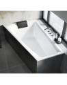 Baignoire d'angle Wonny 170x110 cm, droite