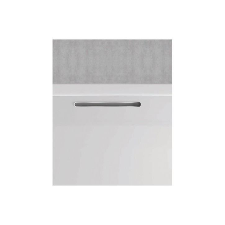 Baignoire d'angle Wonny 170x110 cm, droite