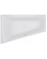 Baignoire d'angle Wonny 170x110 cm, droite