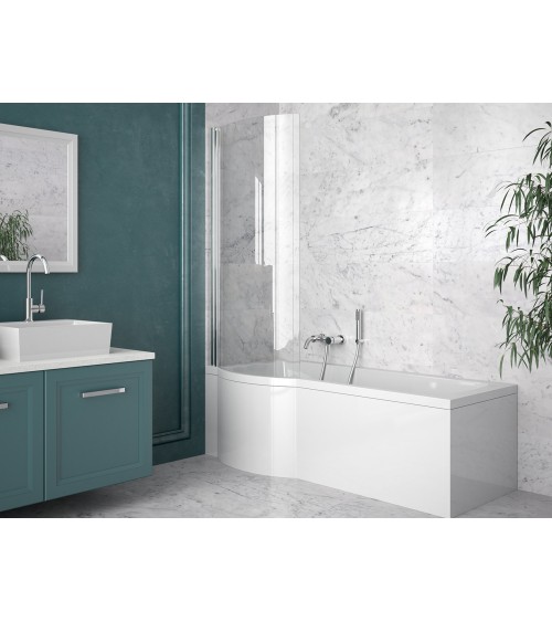 Baignoire  INSPIRO 150/160/170 cm x 70 cm pare baignoire