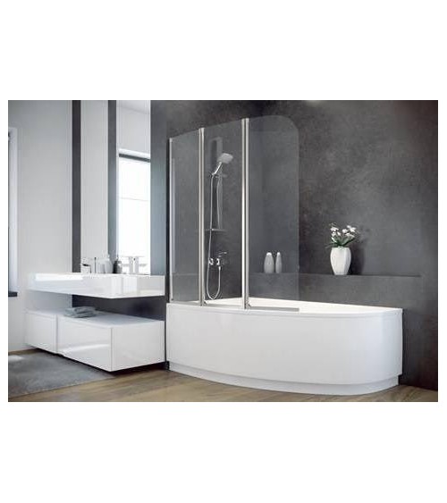 Baignoire MARY 160/170 cm + pare baignoire