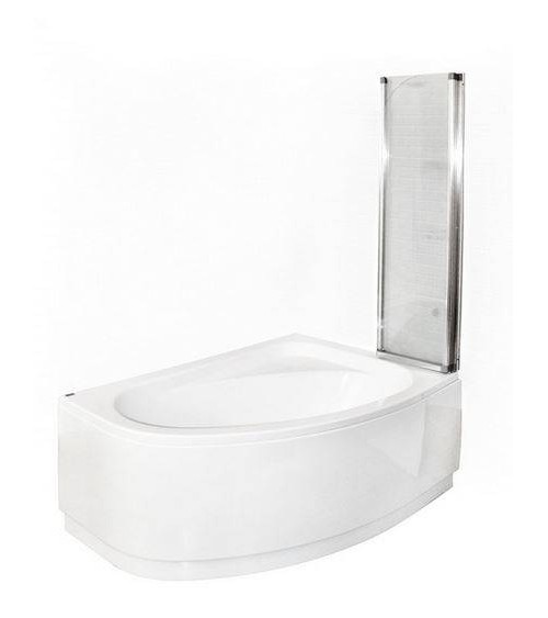 Baignoire MARY 160/170 cm + pare baignoire