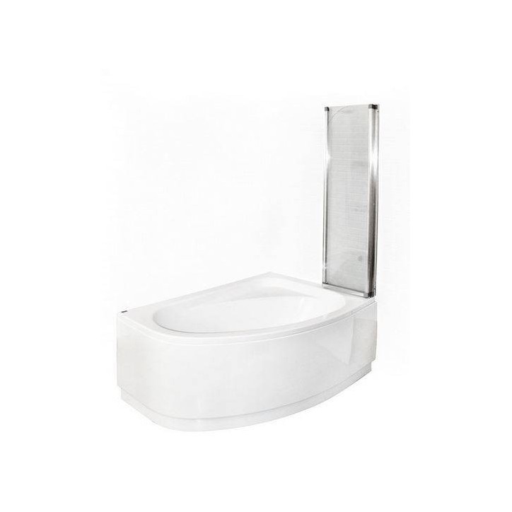 Baignoire MARY 160/170 cm + pare baignoire