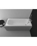 Baignoire ALVERANA en acier émaillé 120/130/140/150/160/170x70 cm