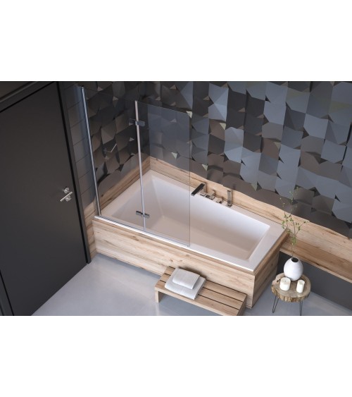 Baignoire d'angle ULTIMA gauche 150 ou 160  cm slim