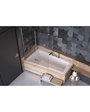 Baignoire d'angle ULTIMA gauche 150 ou 160  cm slim