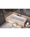 Baignoire d'angle ULTIMA gauche 150 ou 160  cm slim